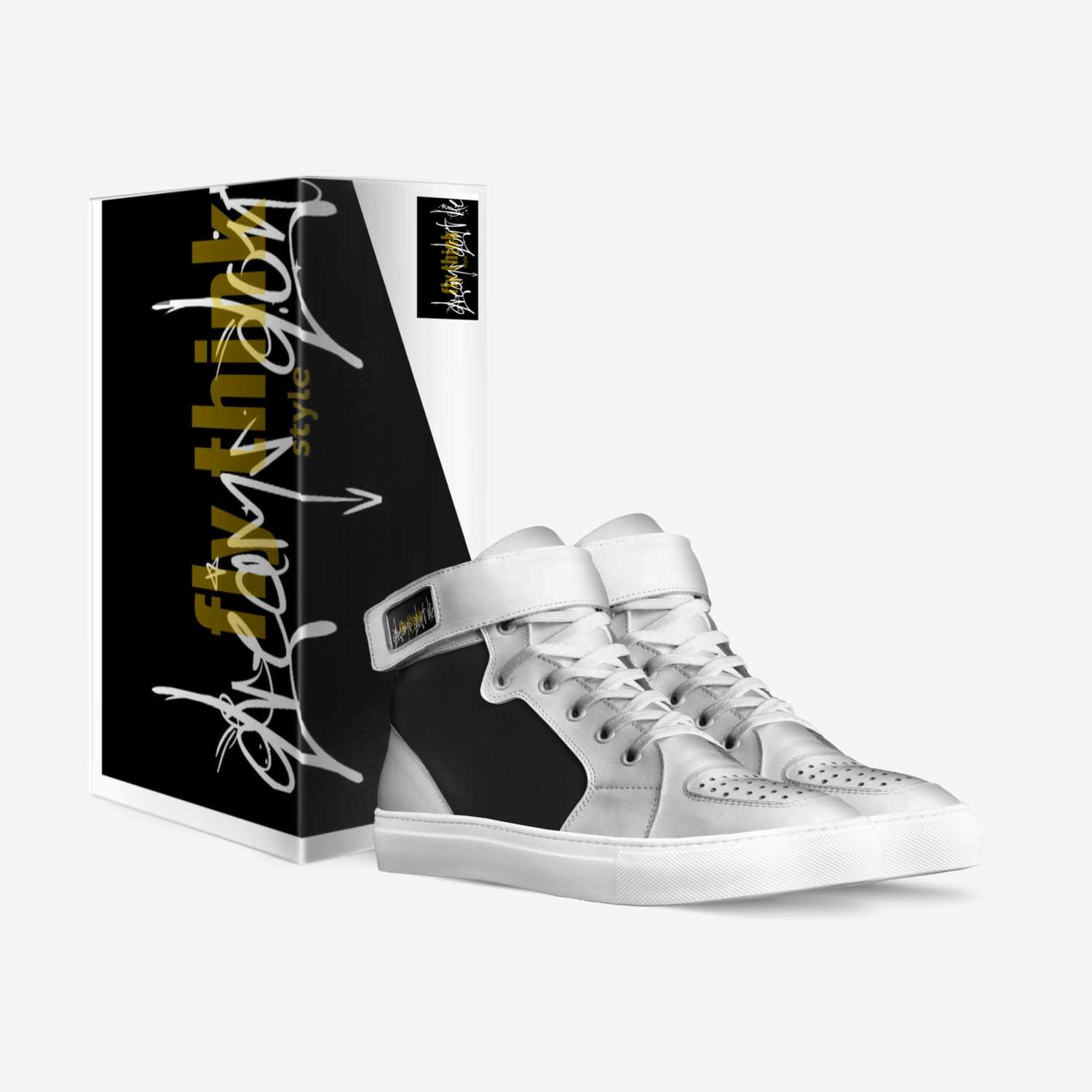 Uche custom made in Italy shoes by Enam Montgomery | Box view