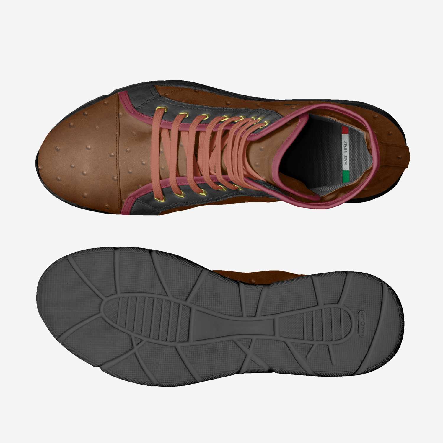 EarthWalker custom made in Italy shoes by Kevin Tillett | Top view