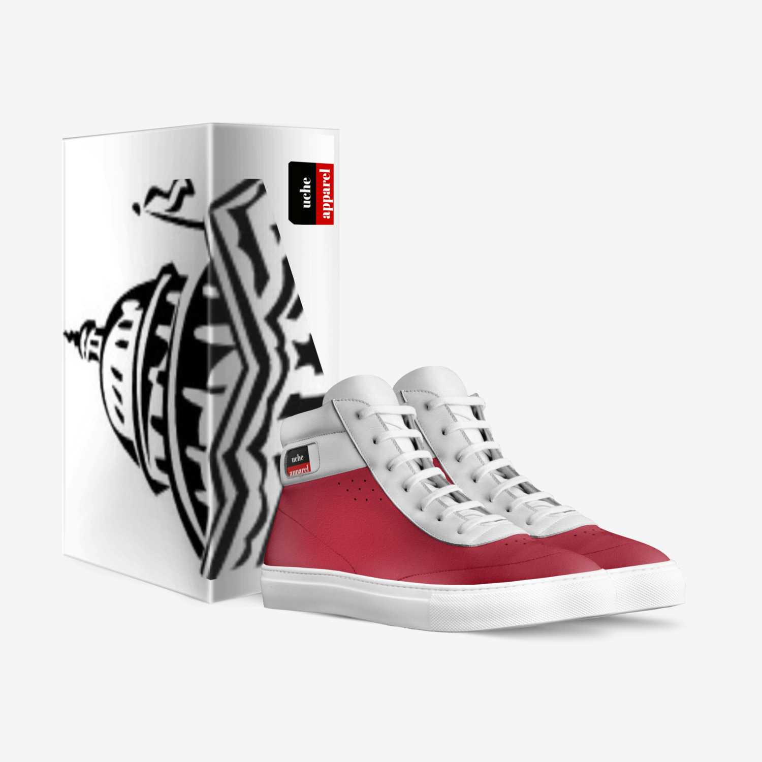Uche custom made in Italy shoes by Enam Montgomery | Box view