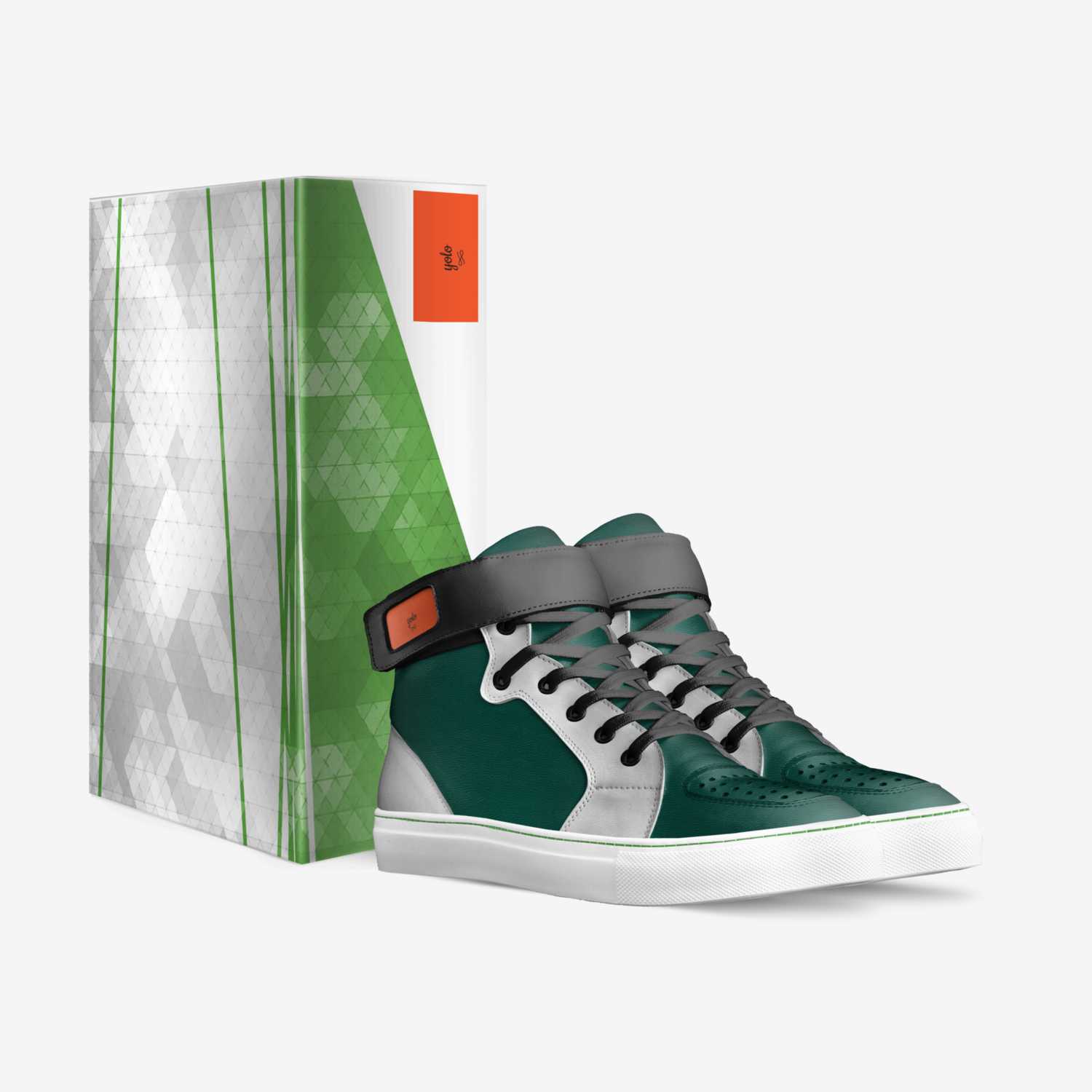 yolo custom made in Italy shoes by Charles Morgan | Box view