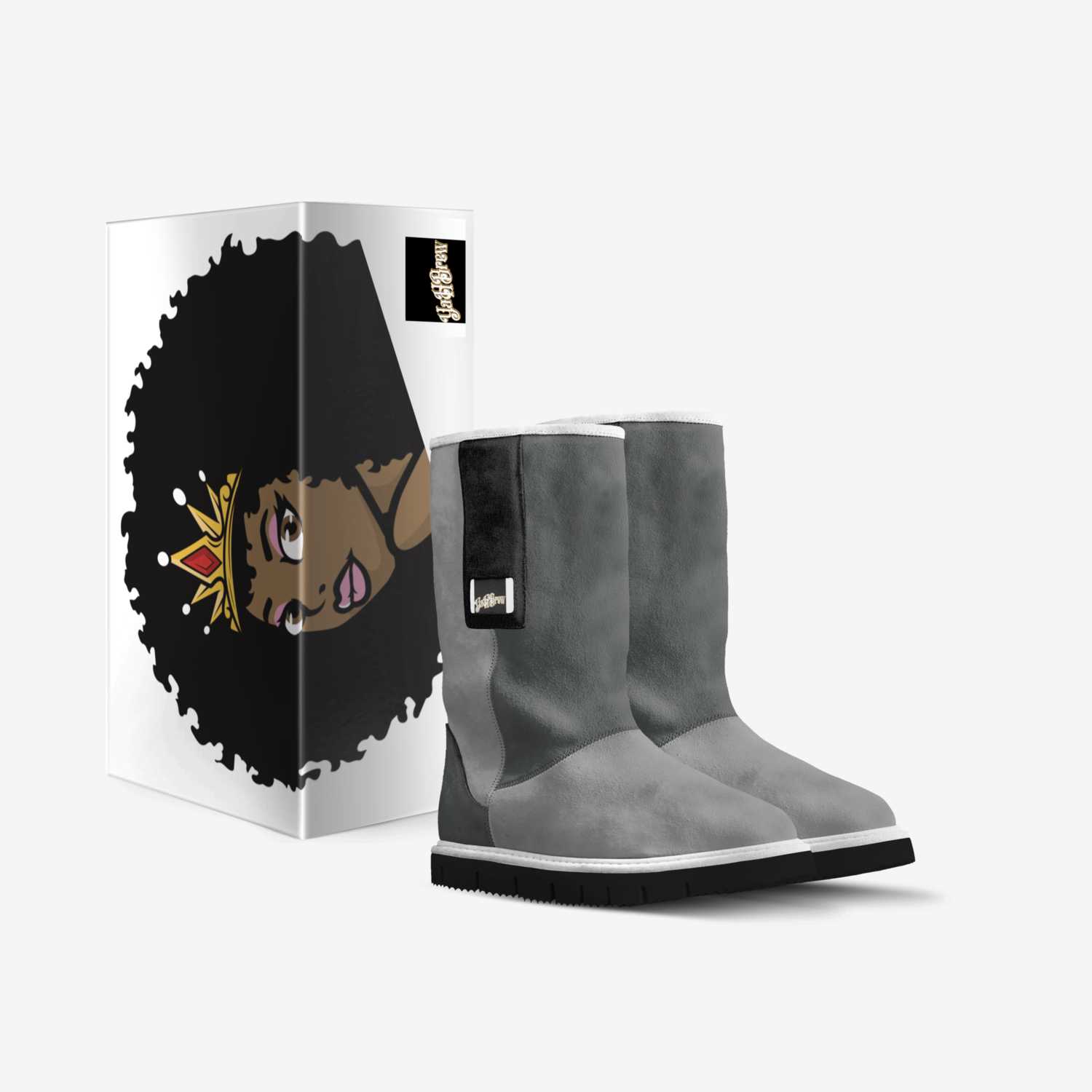 Bo$$ Up custom made in Italy shoes by Adrian Jackson | Box view