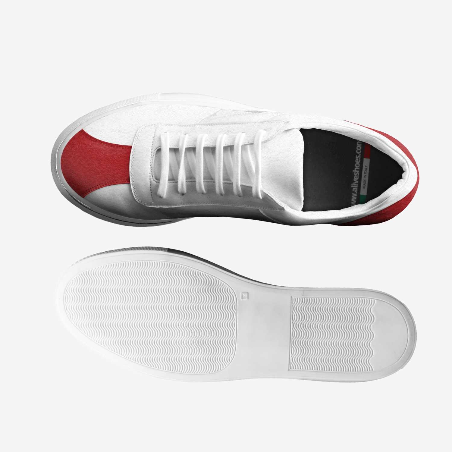 Persevere custom made in Italy shoes by Shannon Mccants | Top view
