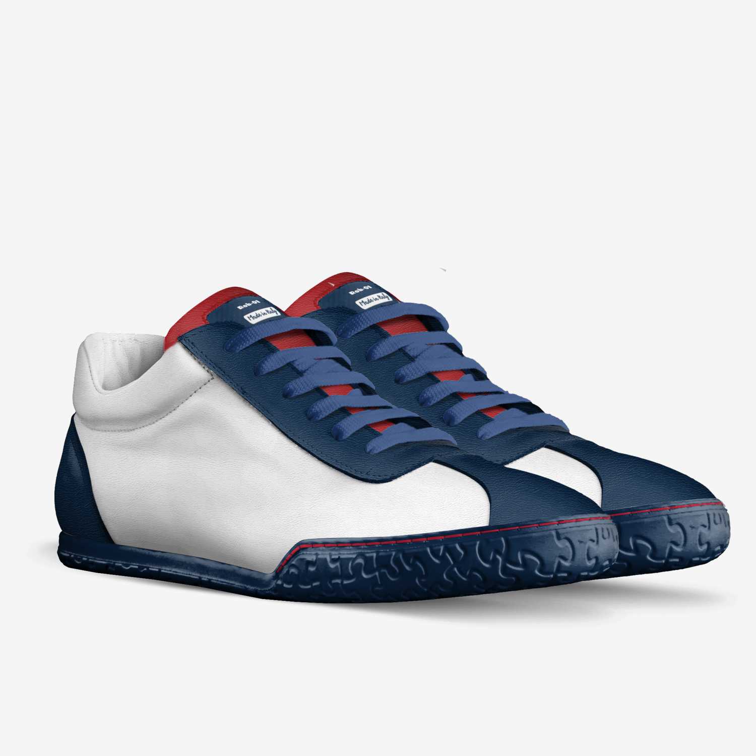 Rob-01 custom made in Italy shoes by Robert Bailey | Double view