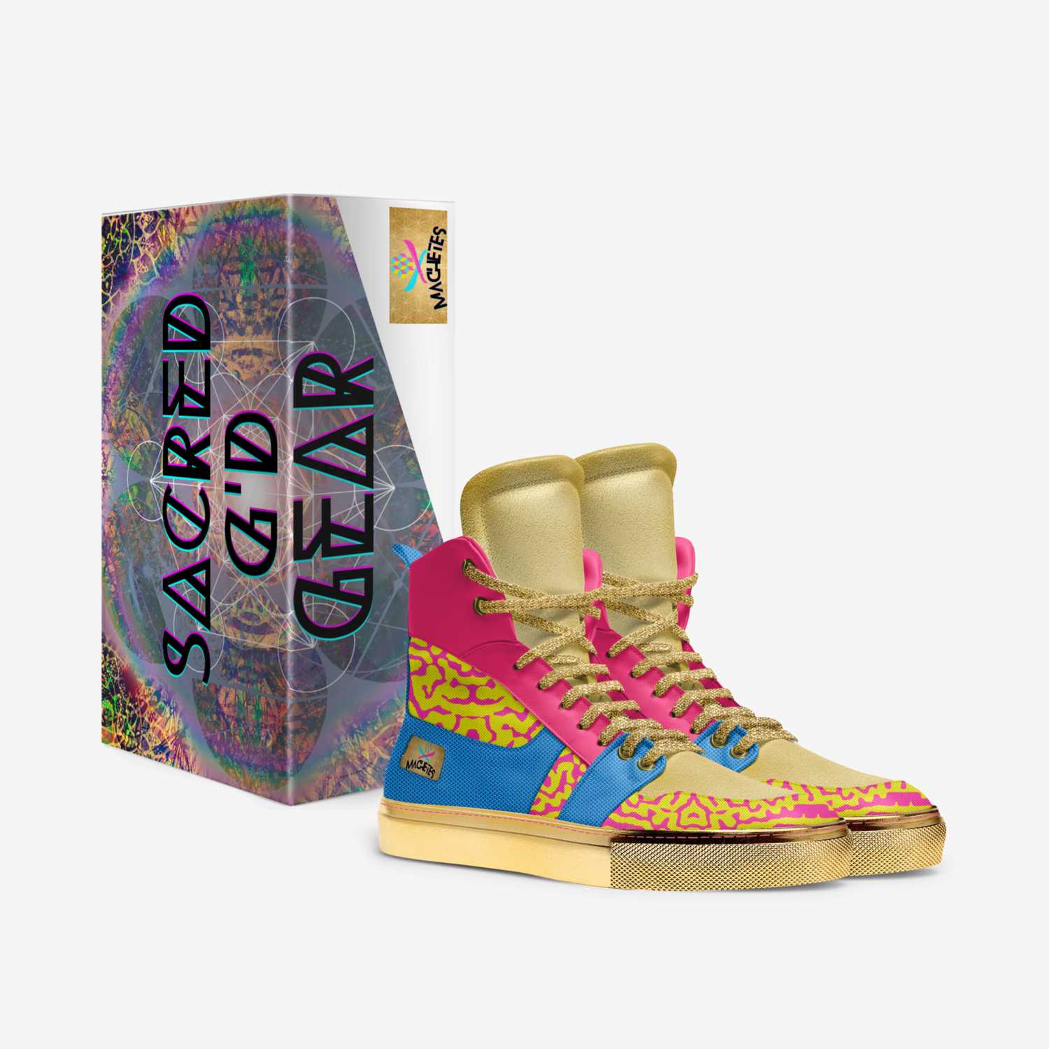 Machetes custom made in Italy shoes by Micah Matchett | Box view