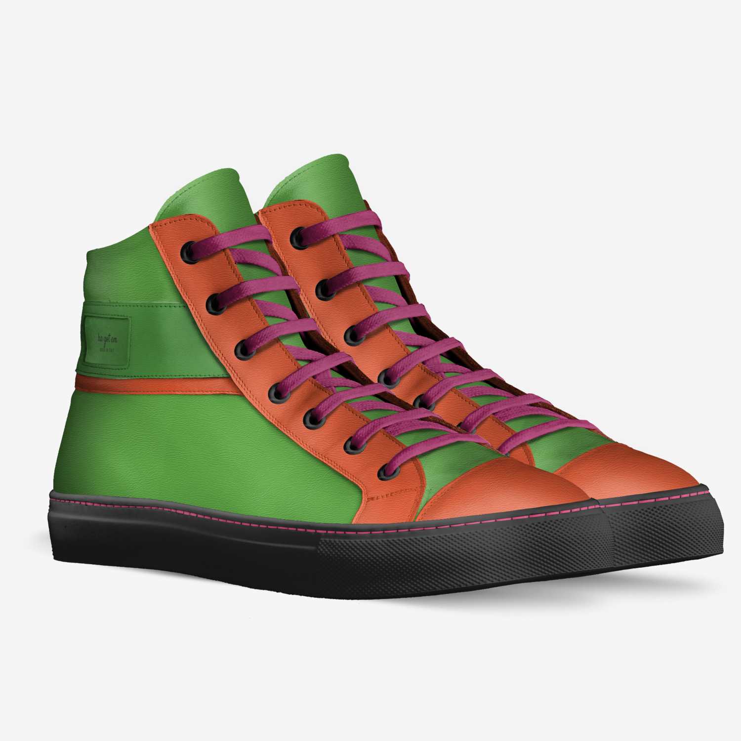 ha got em custom made in Italy shoes by Charles Morgan | Double view