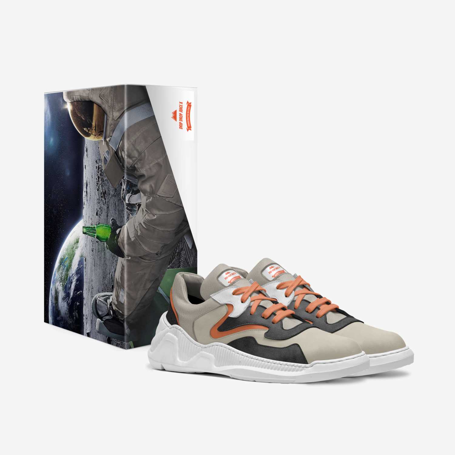 Drip Drop Juice X custom made in Italy shoes by Elliot Thompson | Box view