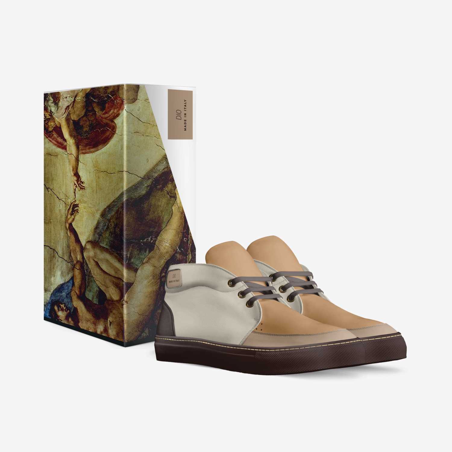 DIO custom made in Italy shoes by James Grider | Box view