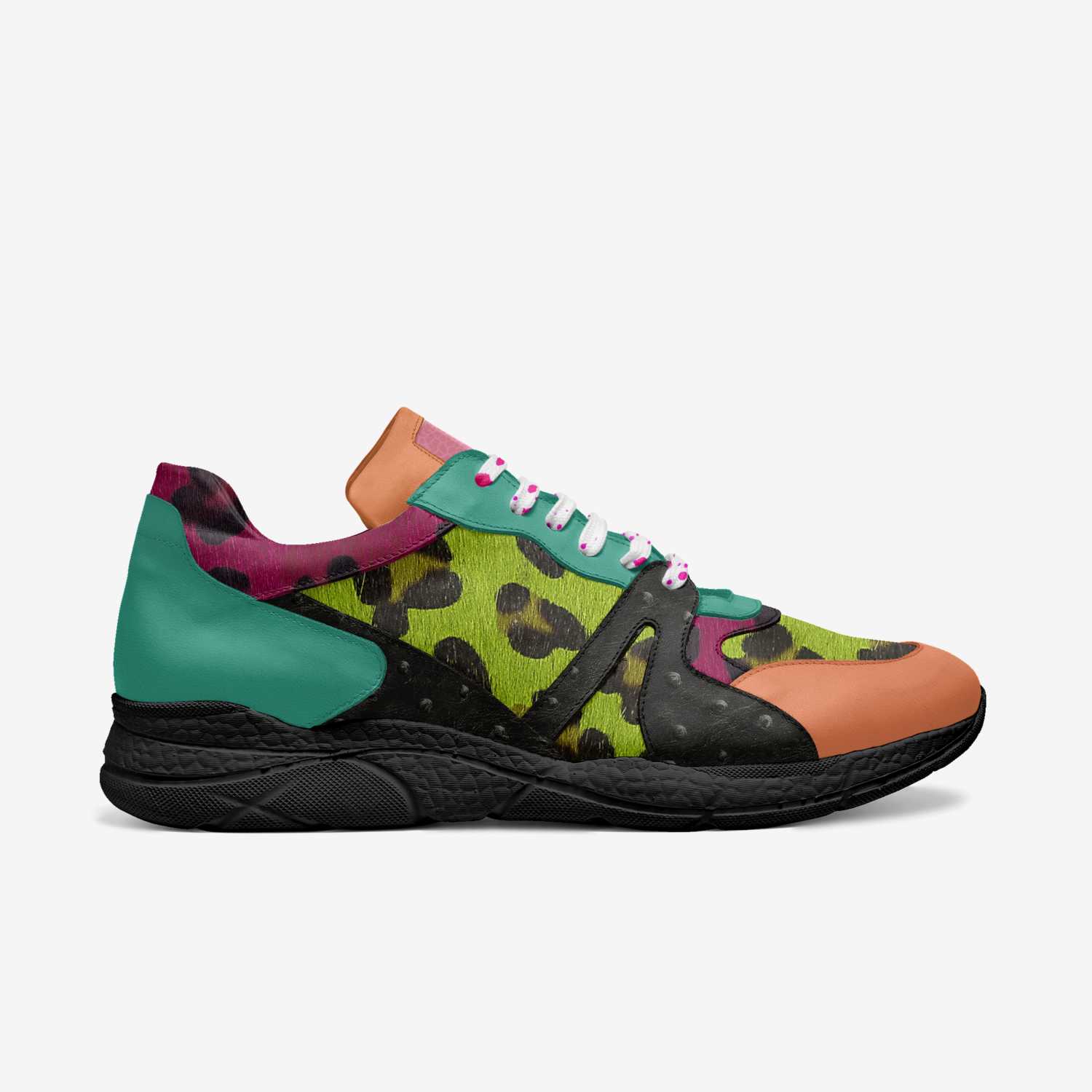 MADD WEED custom made in Italy shoes by Reginald Lee Jr | Side view