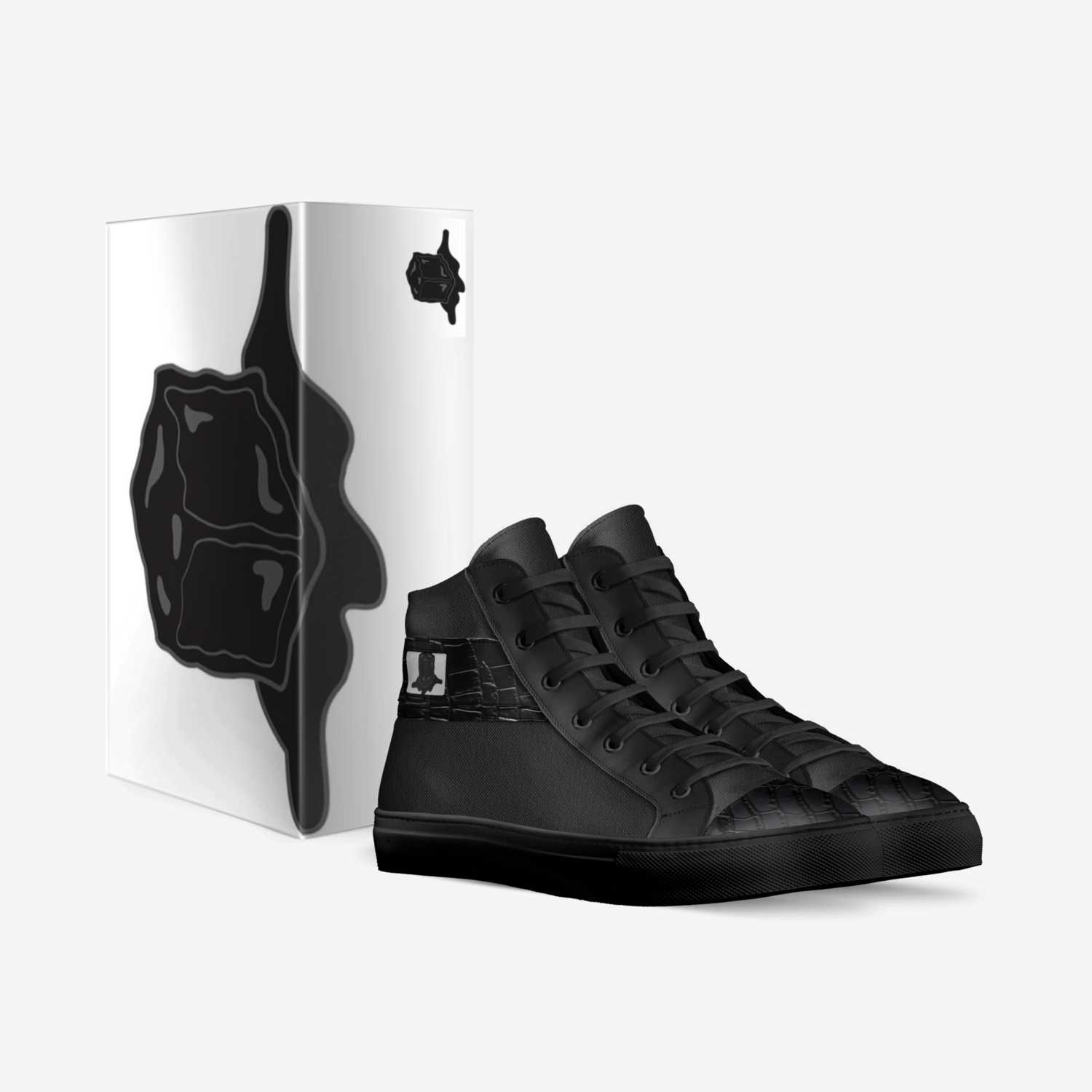 BLK'S 215 custom made in Italy shoes by Frank Brewer | Box view