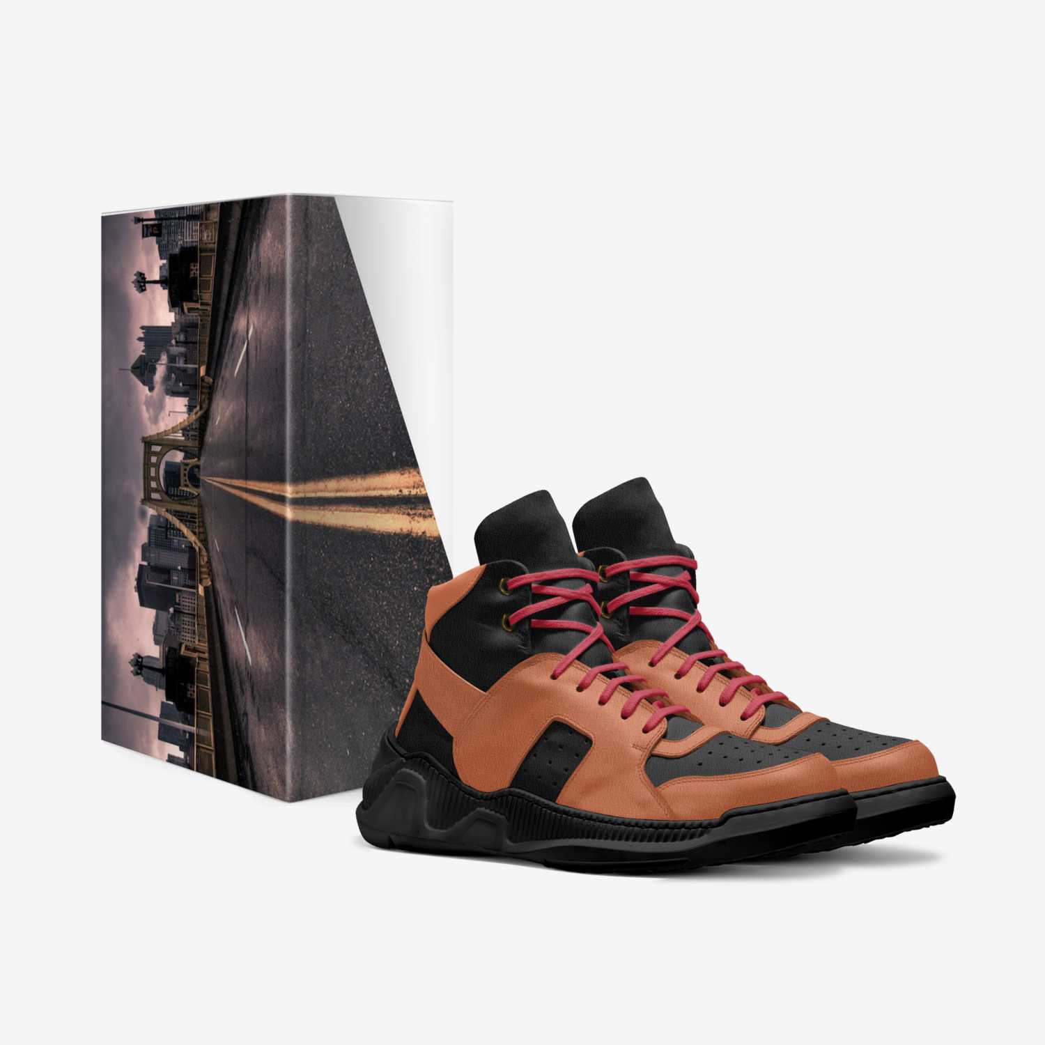 STREAT custom made in Italy shoes by B L K K W L V R N | Box view