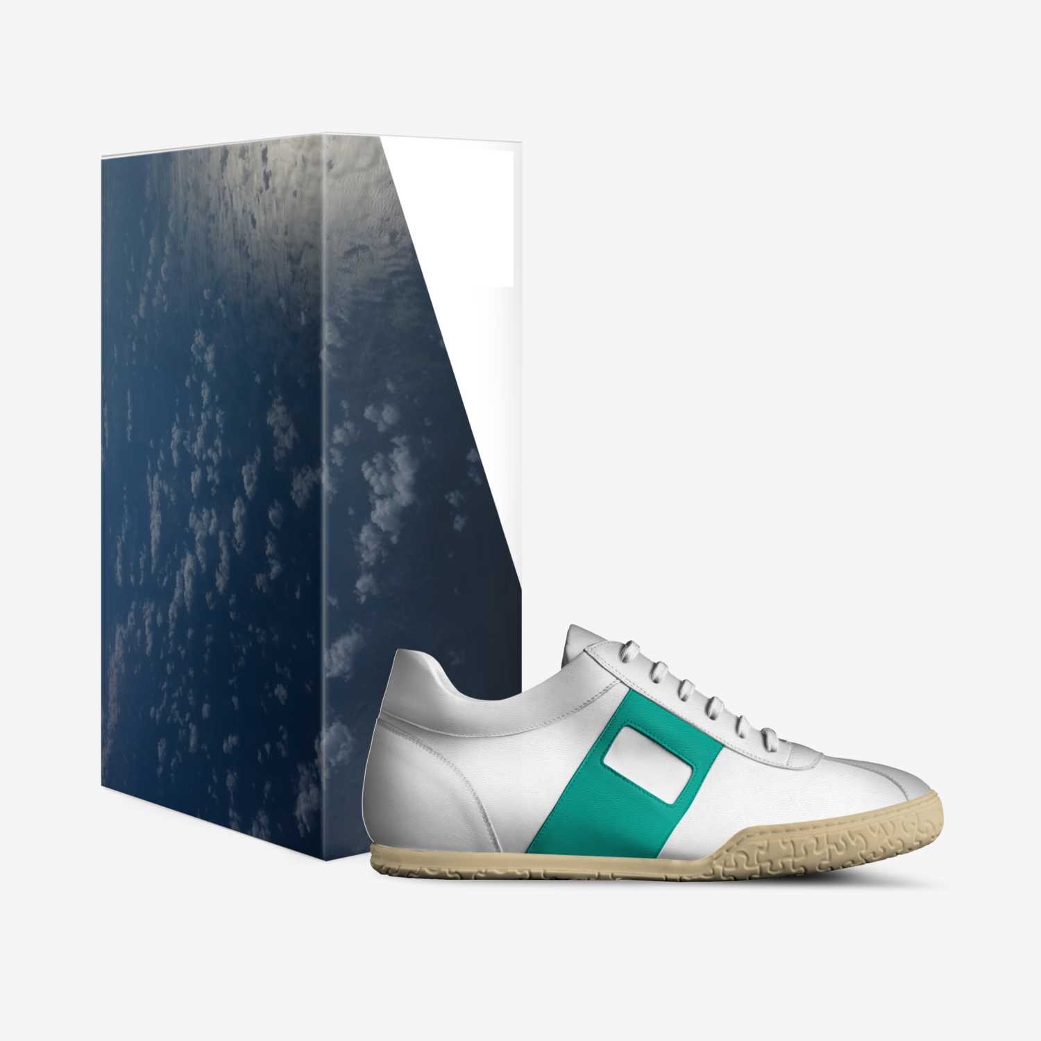 NuWAVE.sneakers custom made in Italy shoes by Joel Asagba | Box view