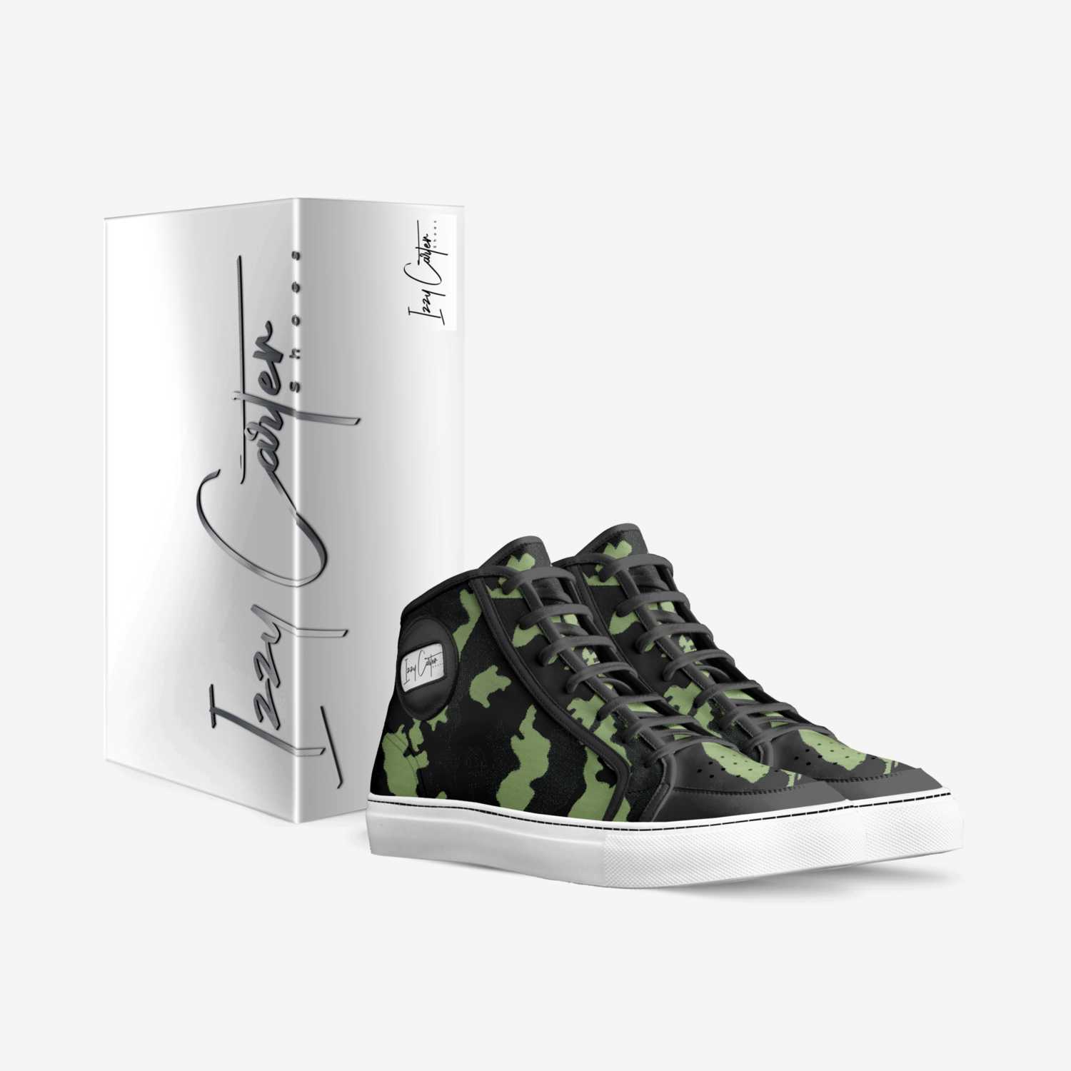 Izzy Carter custom made in Italy shoes by Lamonica Britton | Box view
