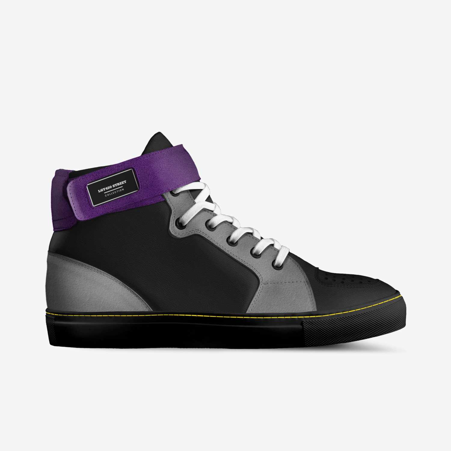 LGT420 STREET custom made in Italy shoes by Nicholas Gonzales | Side view