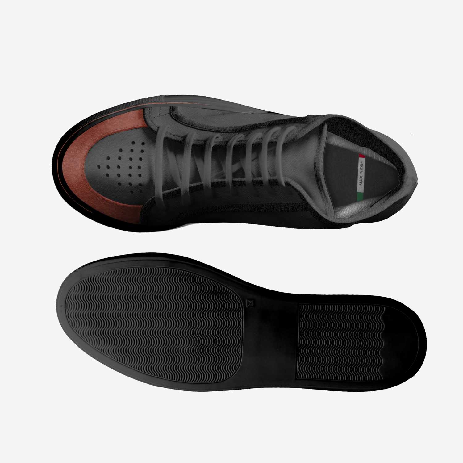 MVP's- Knight Ride custom made in Italy shoes by Michael Porter | Top view