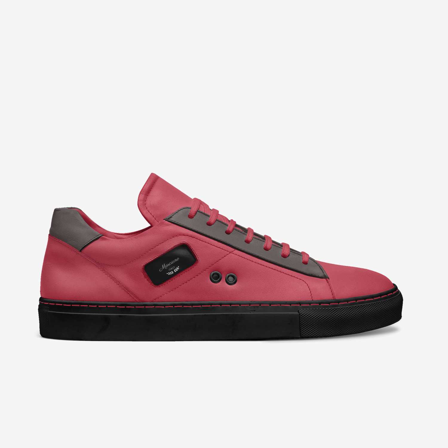 Marciano custom made in Italy shoes by Michael King | Side view