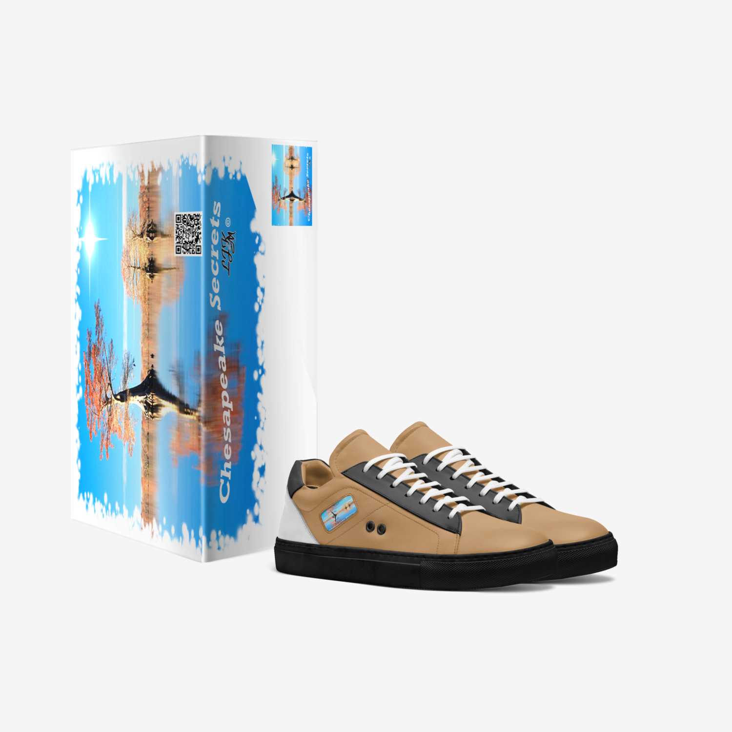 Chesapeake Secrets custom made in Italy shoes by Jacqueline J Spratley | Box view