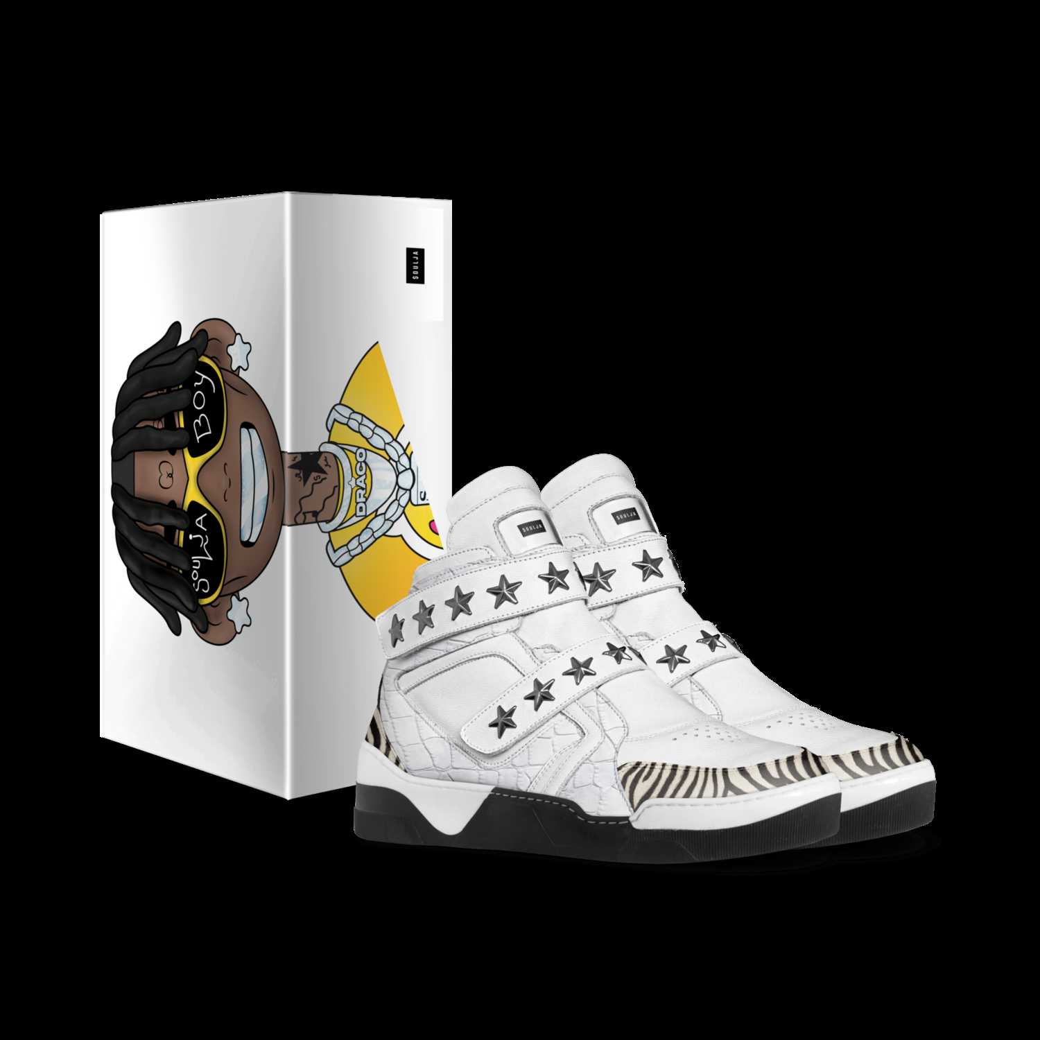 Soulja Stars | A Custom Shoe concept by Deandre Way