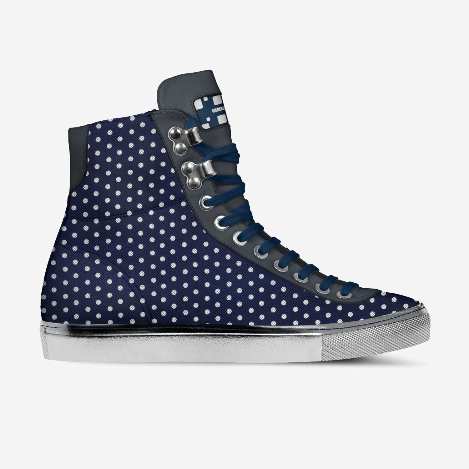Slime Gang  custom made in Italy shoes by Donovan Newsome | Side view