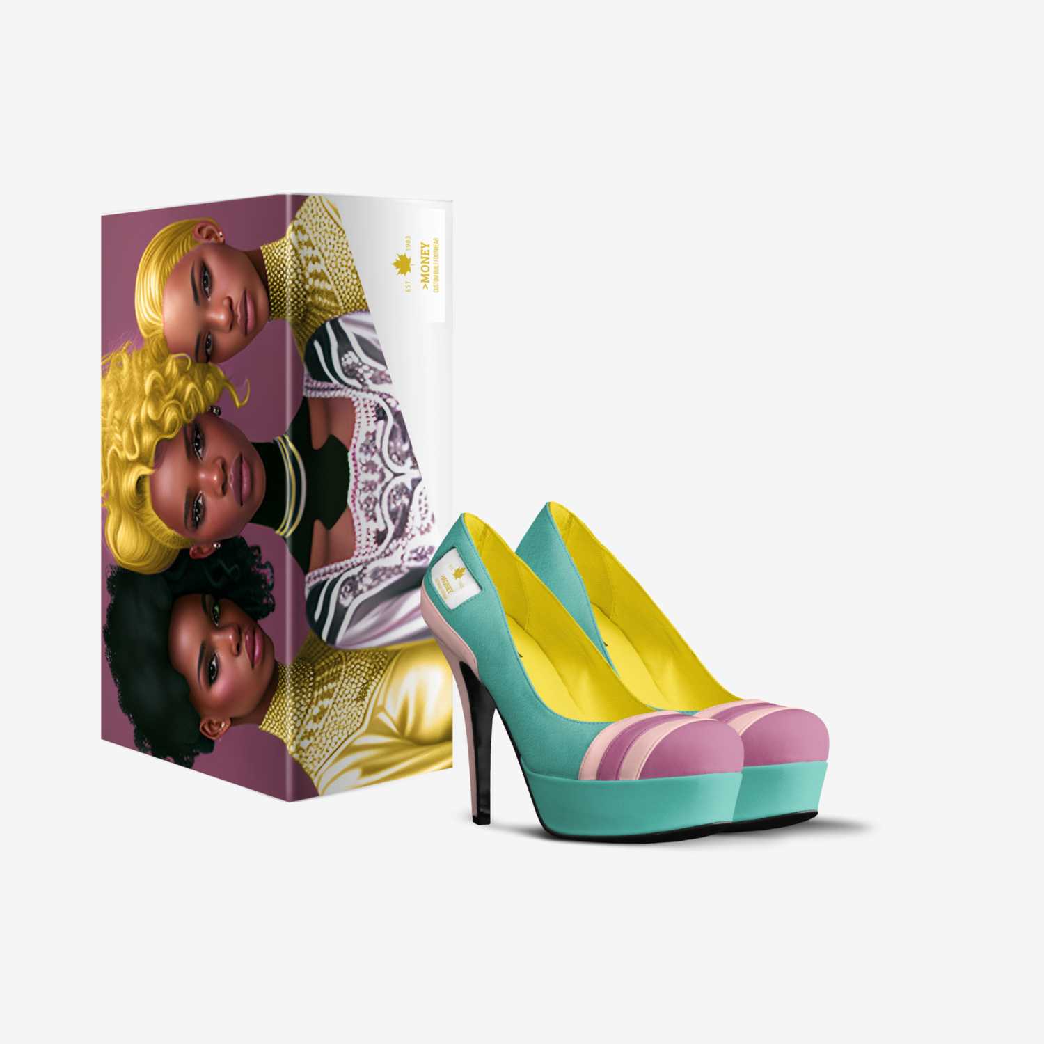 >MONEY custom made in Italy shoes by Pryme $calez | Box view