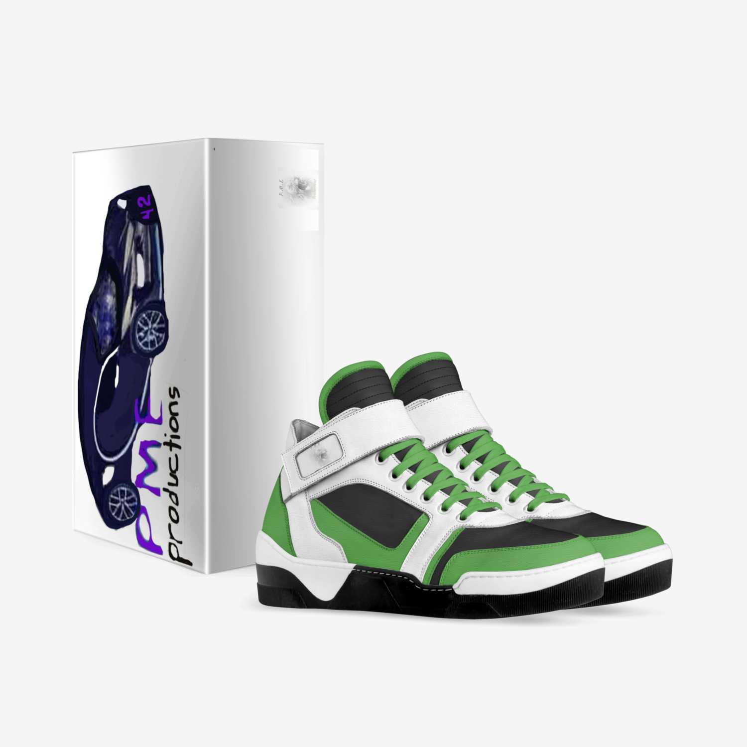 PME greens custom made in Italy shoes by Toby Mixson | Box view