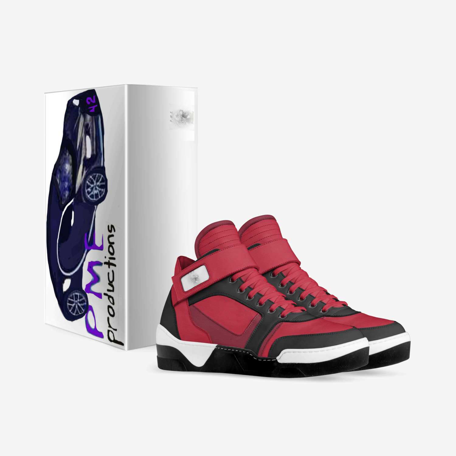 PMEred custom made in Italy shoes by Toby Mixson | Box view