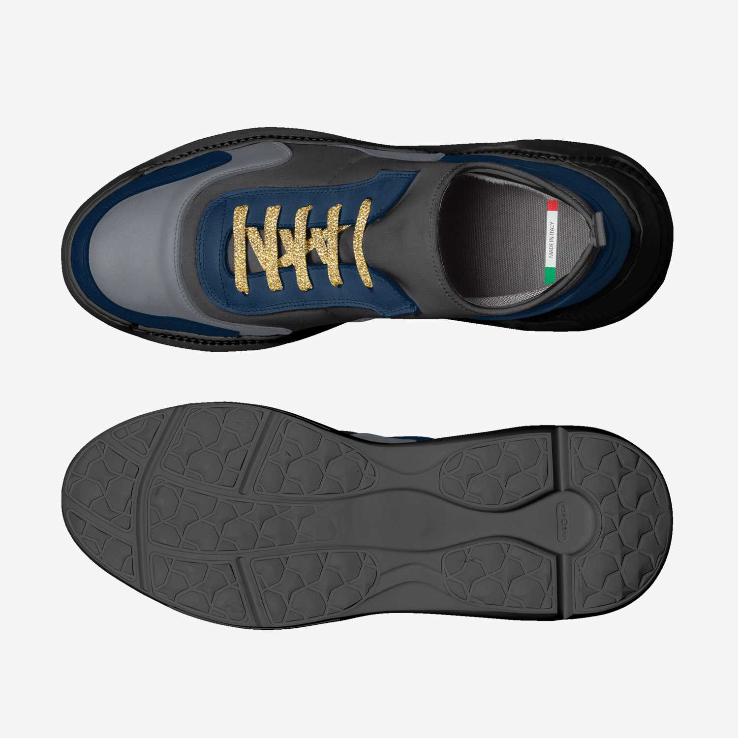 KINGS SLICKS custom made in Italy shoes by  "JOE" | Top view