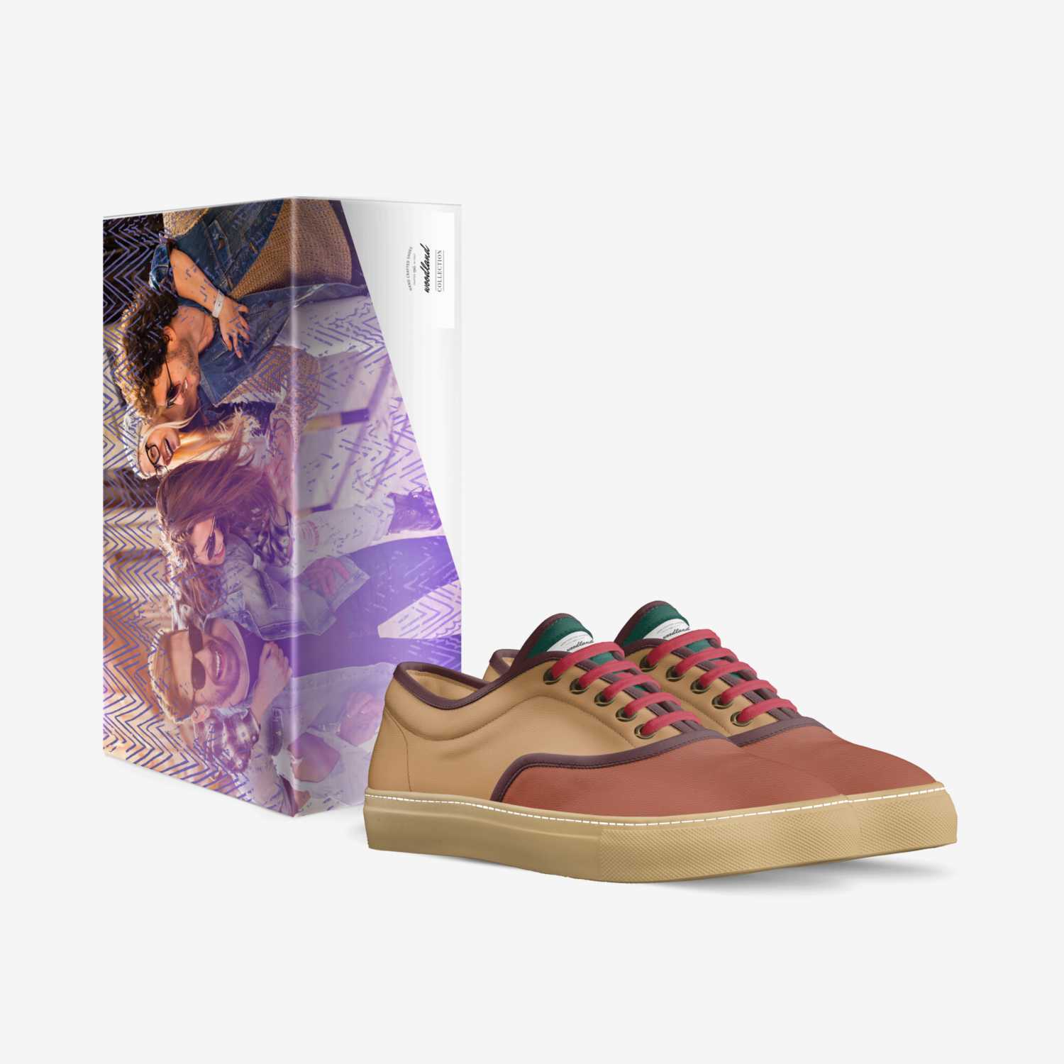 woodland custom made in Italy shoes by Ca Tarun Chandna | Box view