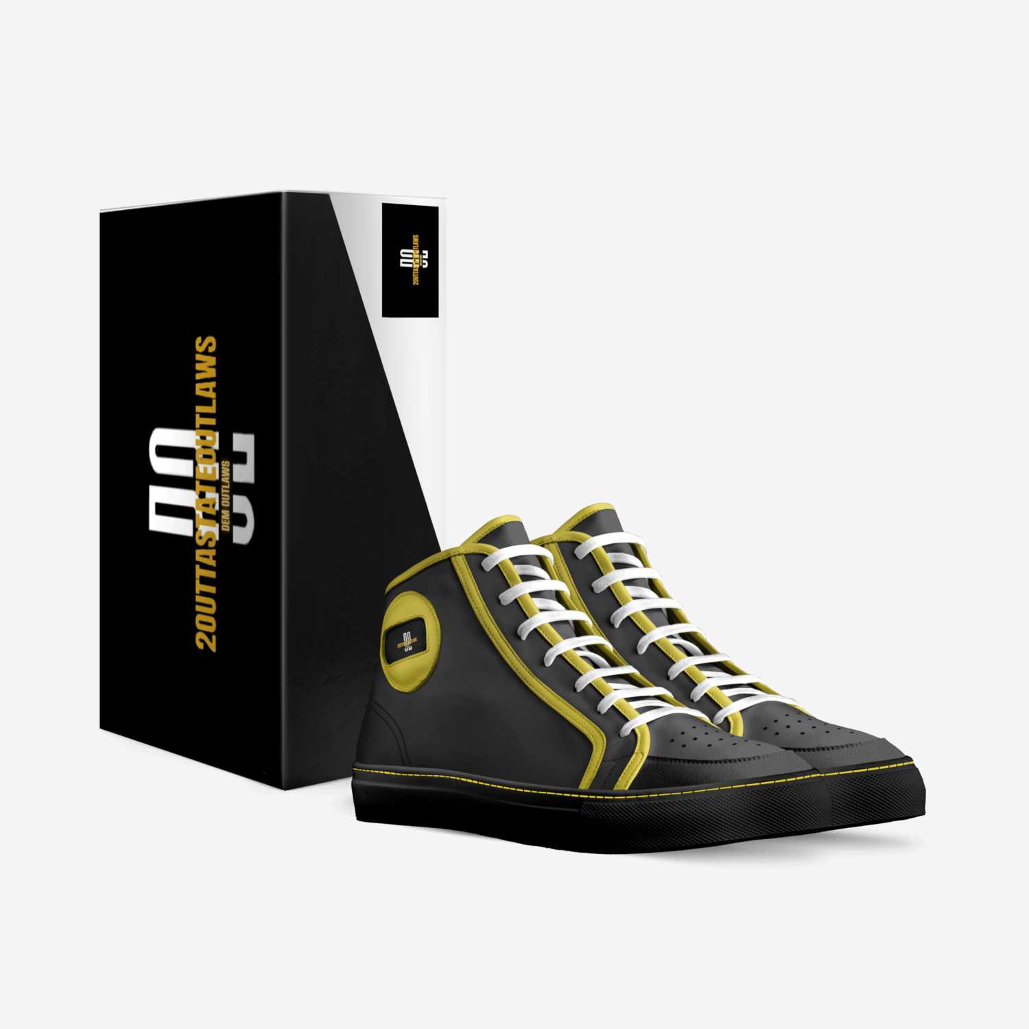 Dem Outlaws custom made in Italy shoes by Keith vanzant | Box view