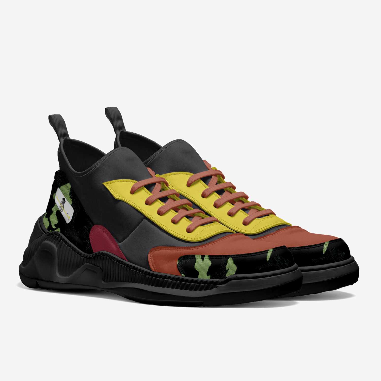 PK22 custom made in Italy shoes by Prestigious Kids | Double view