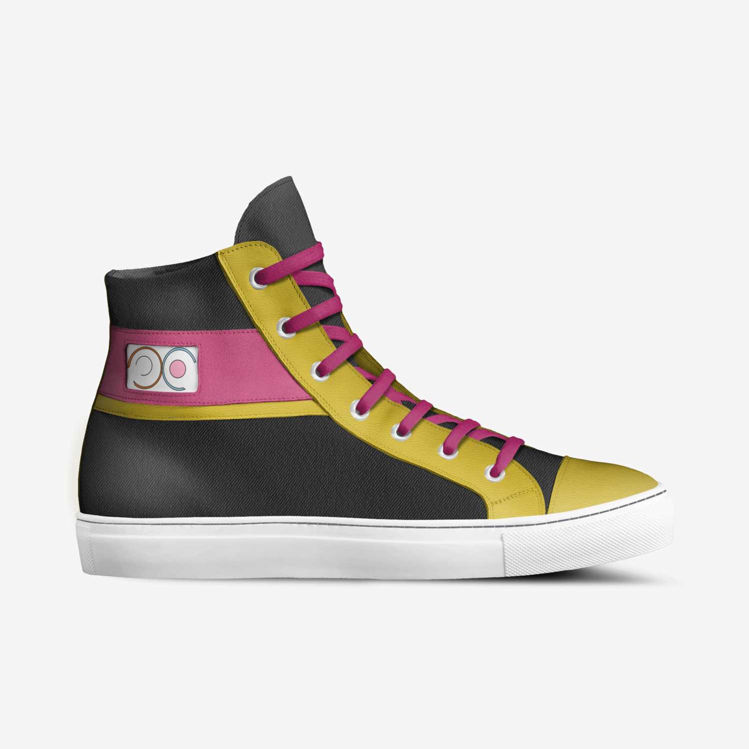 Infinite stream custom made in Italy shoes by Dannielle Muckler | Side view