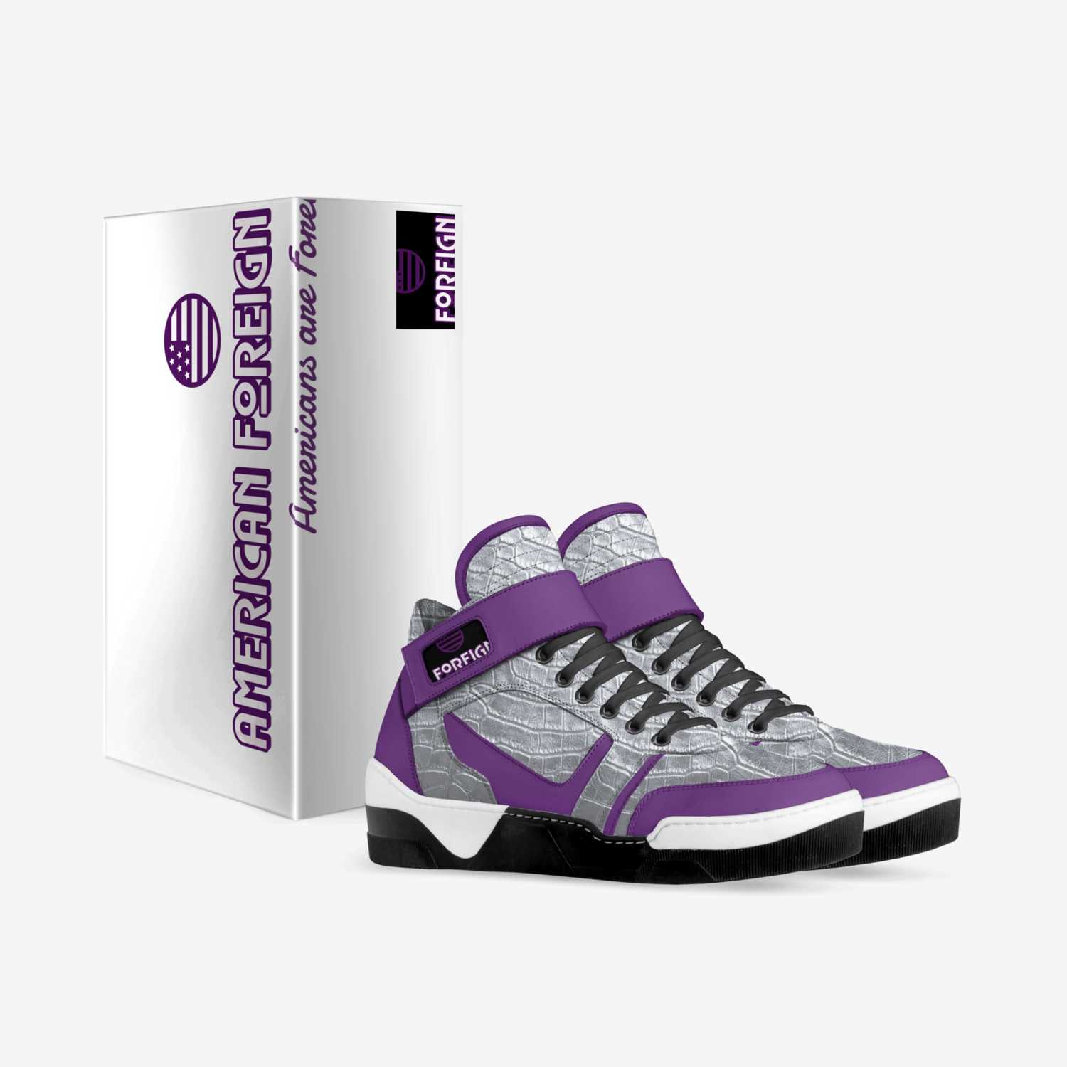 Unique, sporty, cl custom made in Italy shoes by Terico L Thompson | Box view