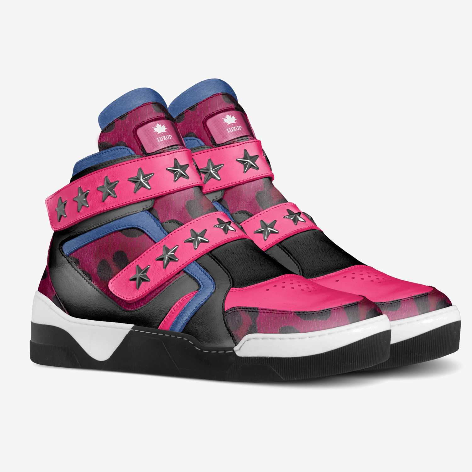 Luxup custom made in Italy shoes by Dwayne White | Double view