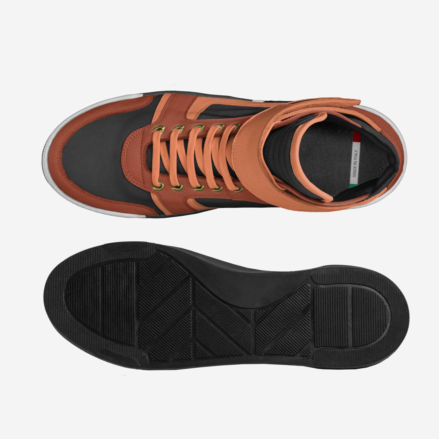 Qwasha  custom made in Italy shoes by Lincoln Samkelo Fihla | Top view