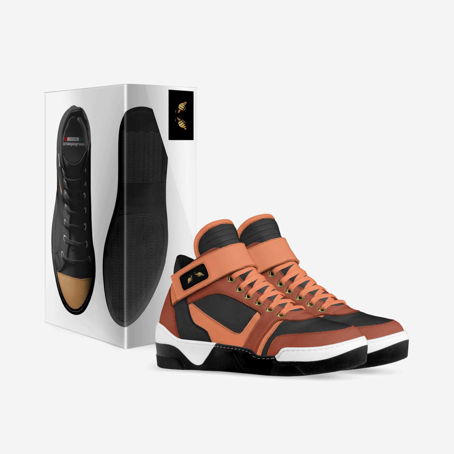 Qwasha  custom made in Italy shoes by Lincoln Samkelo Fihla | Box view