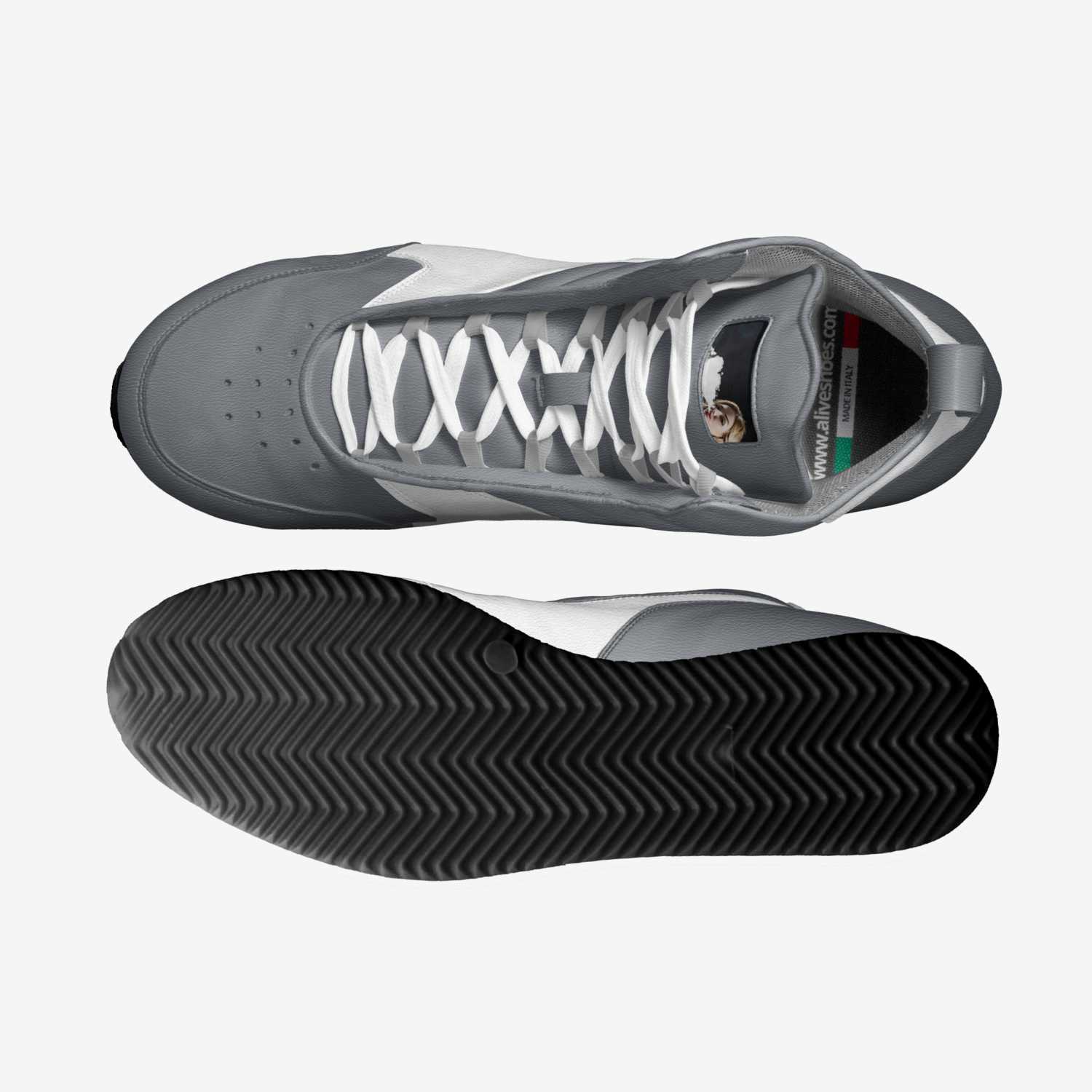 vapes2 custom made in Italy shoes by Charles Morgan | Top view