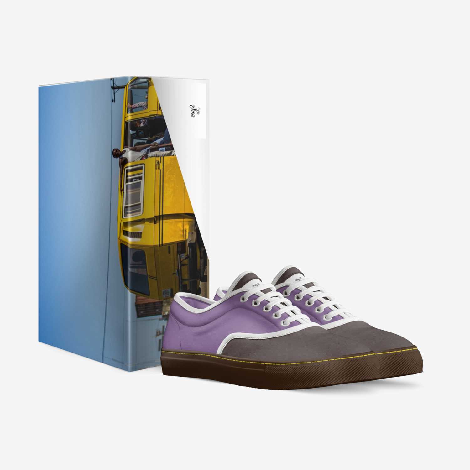 oxy2 custom made in Italy shoes by Jide Ipaye | Box view