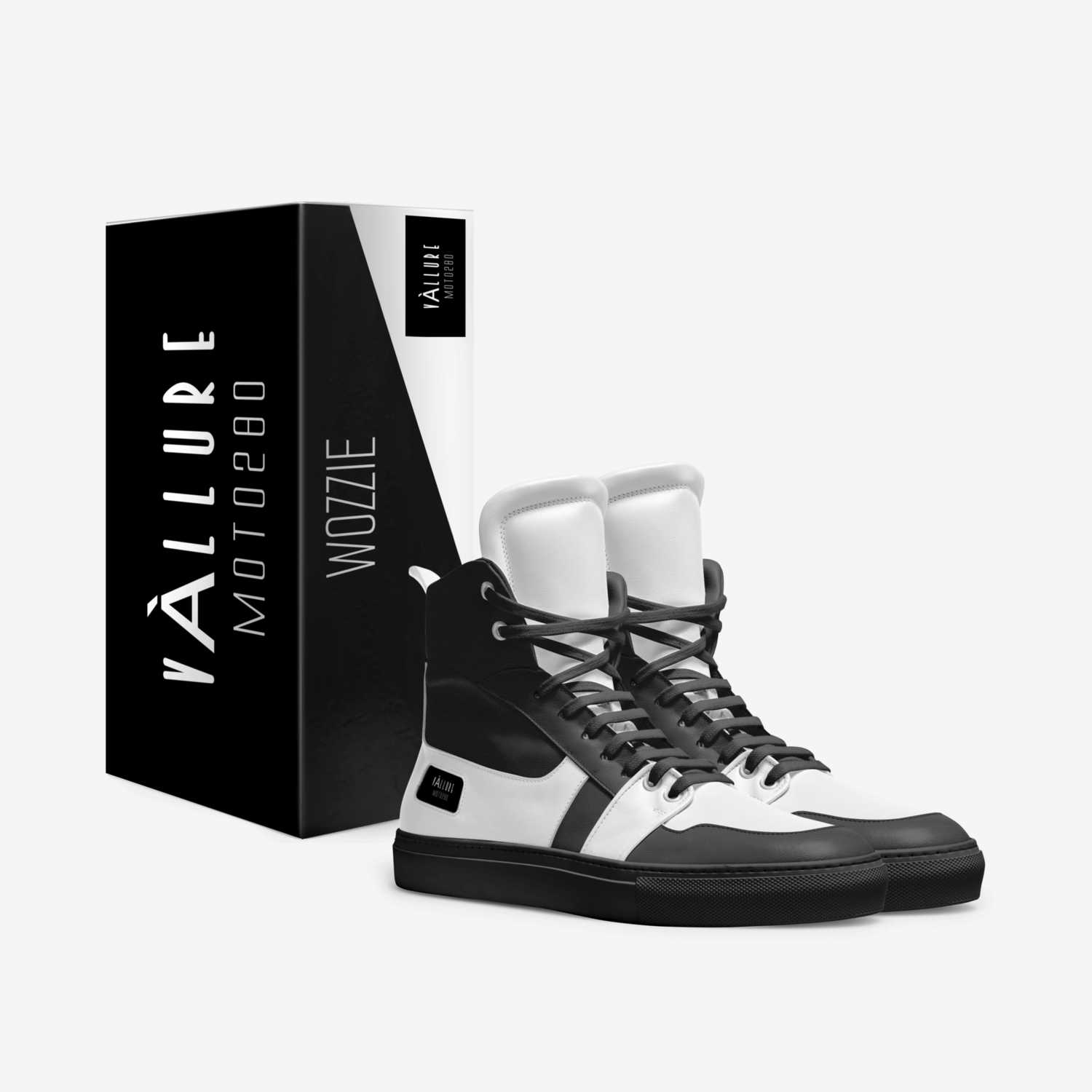 VÀLLURE Moto280 custom made in Italy shoes by Wayne Redmond | Box view