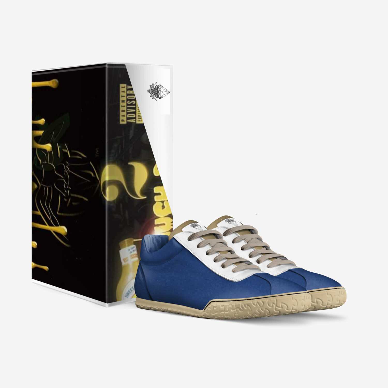 S670 Boost custom made in Italy shoes by Terrance Killings Mr. | Box view