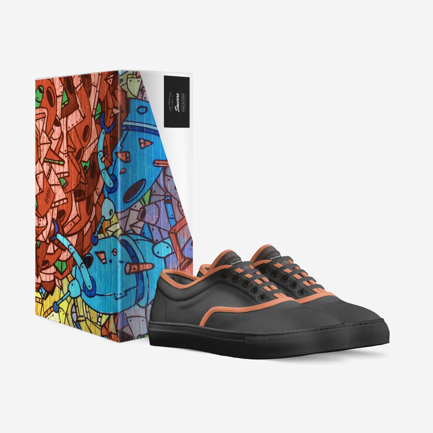 Saucerz custom made in Italy shoes by Terrance Killings Mr. | Box view