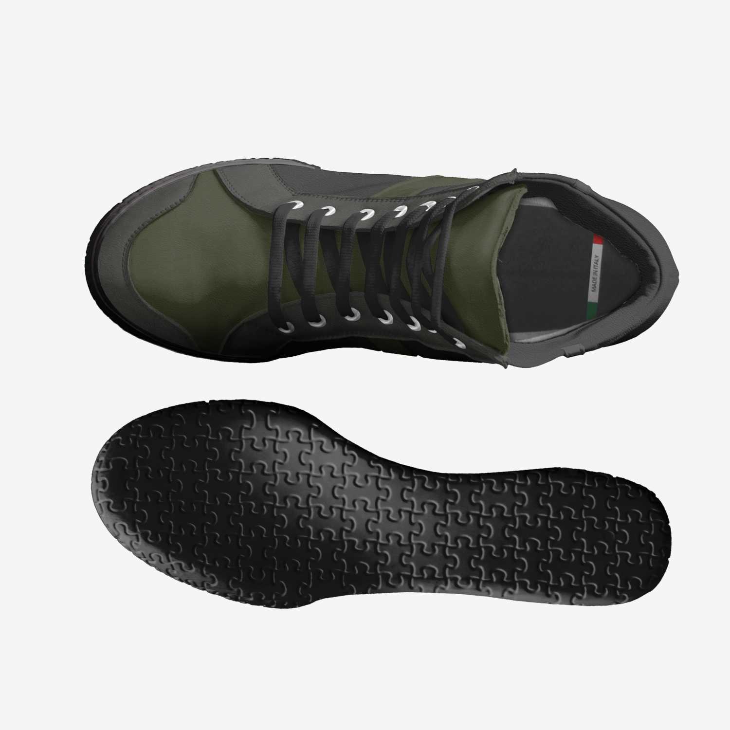 Mg Life custom made in Italy shoes by Gregory Cervantes | Top view