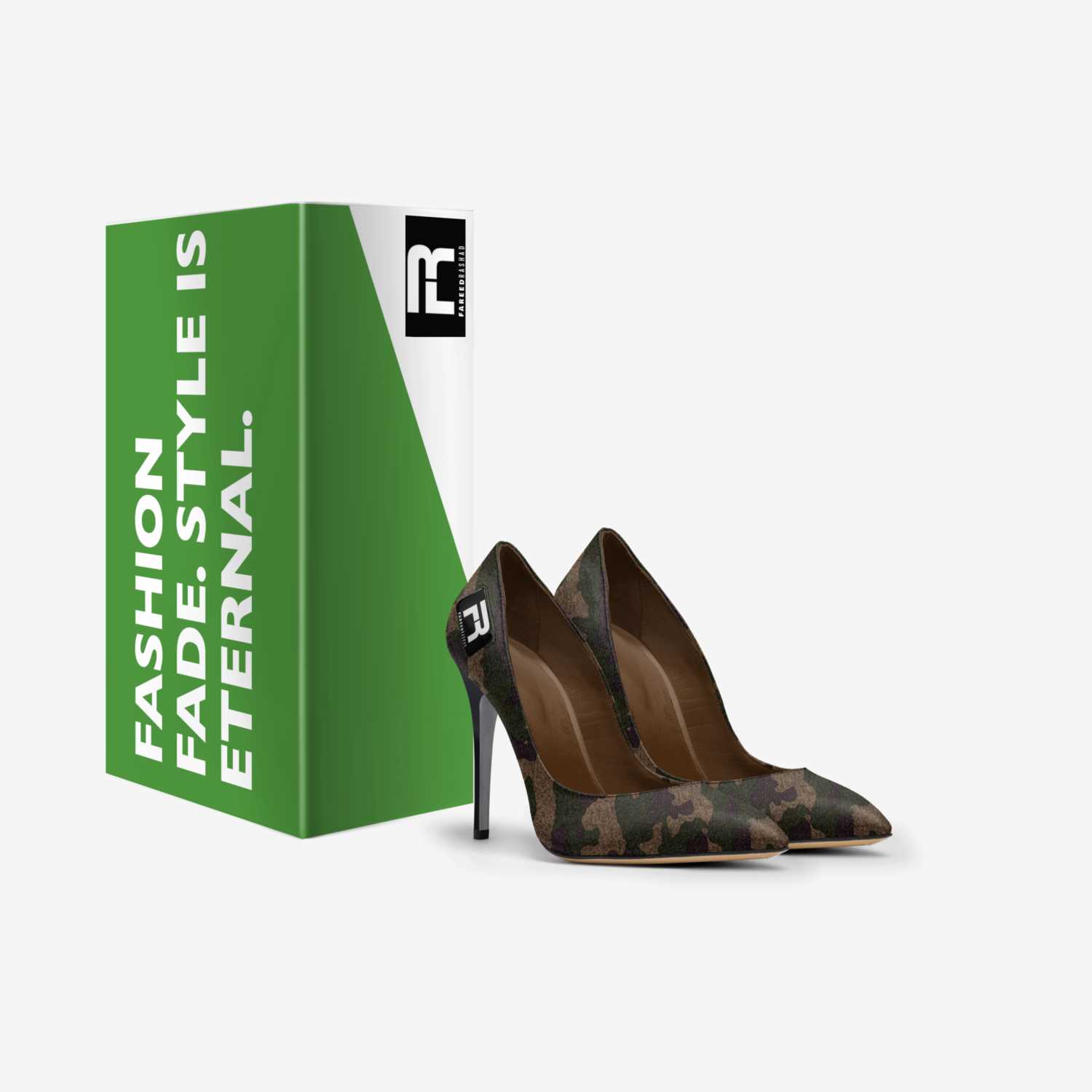 Jenni custom made in Italy shoes by Fareed Rashad | Box view