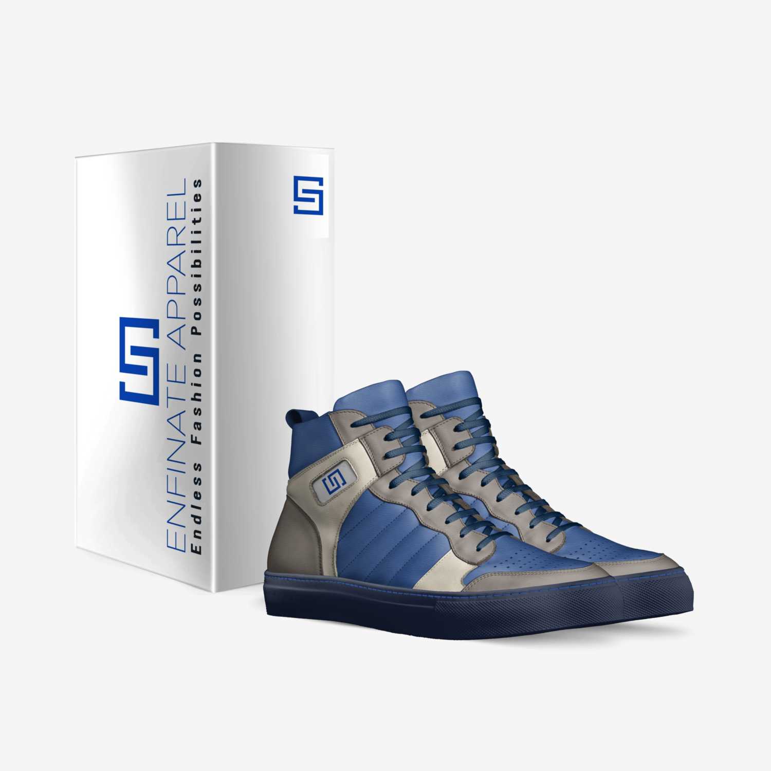 Enfinate Apparel custom made in Italy shoes by Emmett Foster Jr | Box view