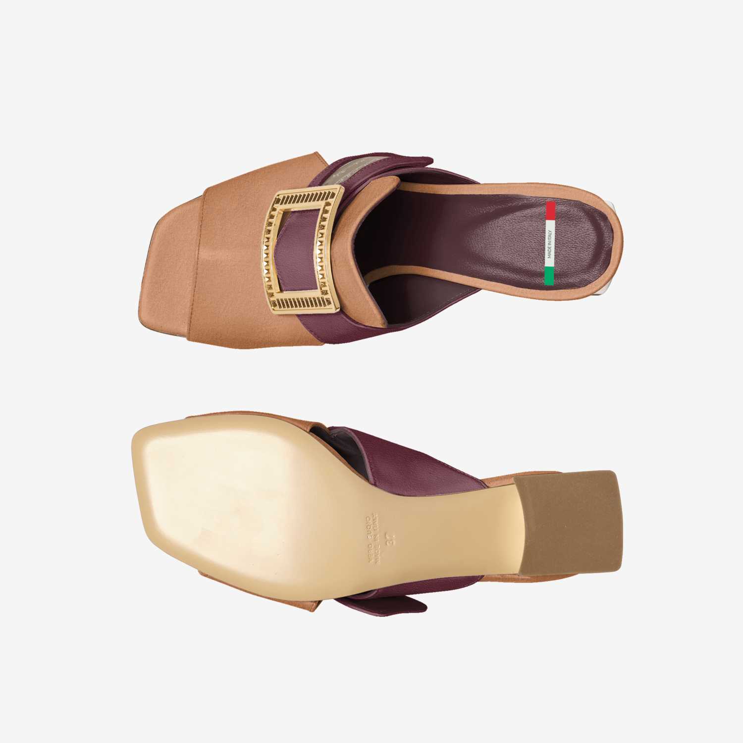 Eva'MoneCollection custom made in Italy shoes by Courtney Bethea | Top view