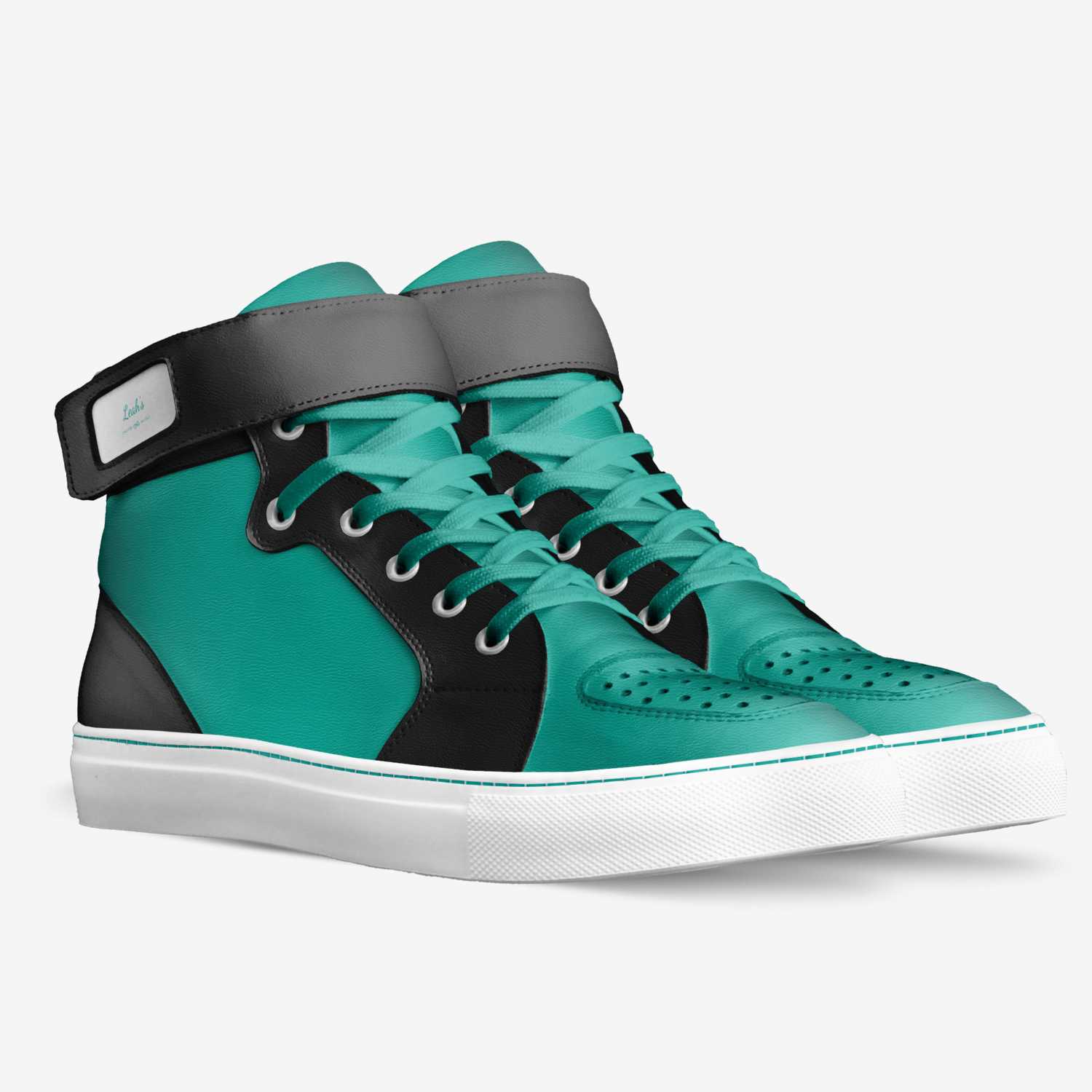 Leah's custom made in Italy shoes by Leah Beckford | Double view