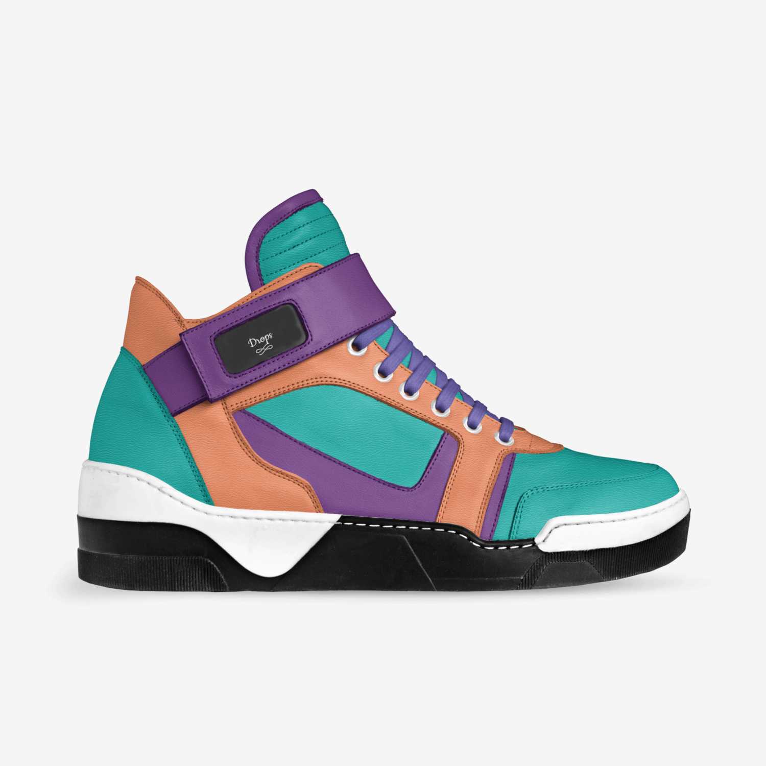 Drops custom made in Italy shoes by Corey Waff | Side view