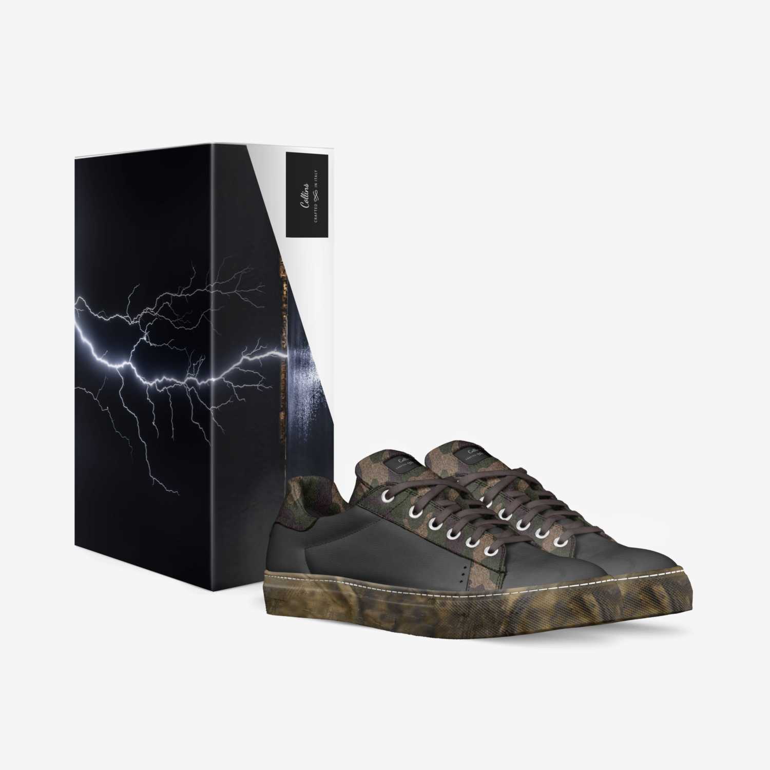 Collins custom made in Italy shoes by Miriam Nolasco | Box view