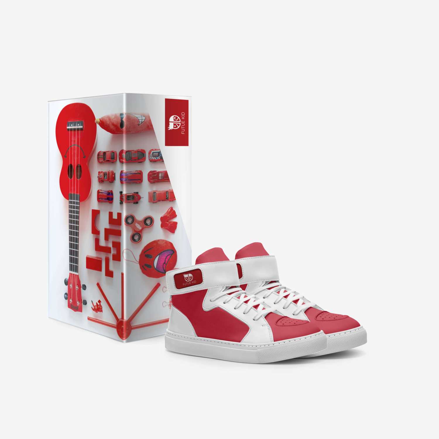 FUTUE KID custom made in Italy shoes by Hersh White | Box view