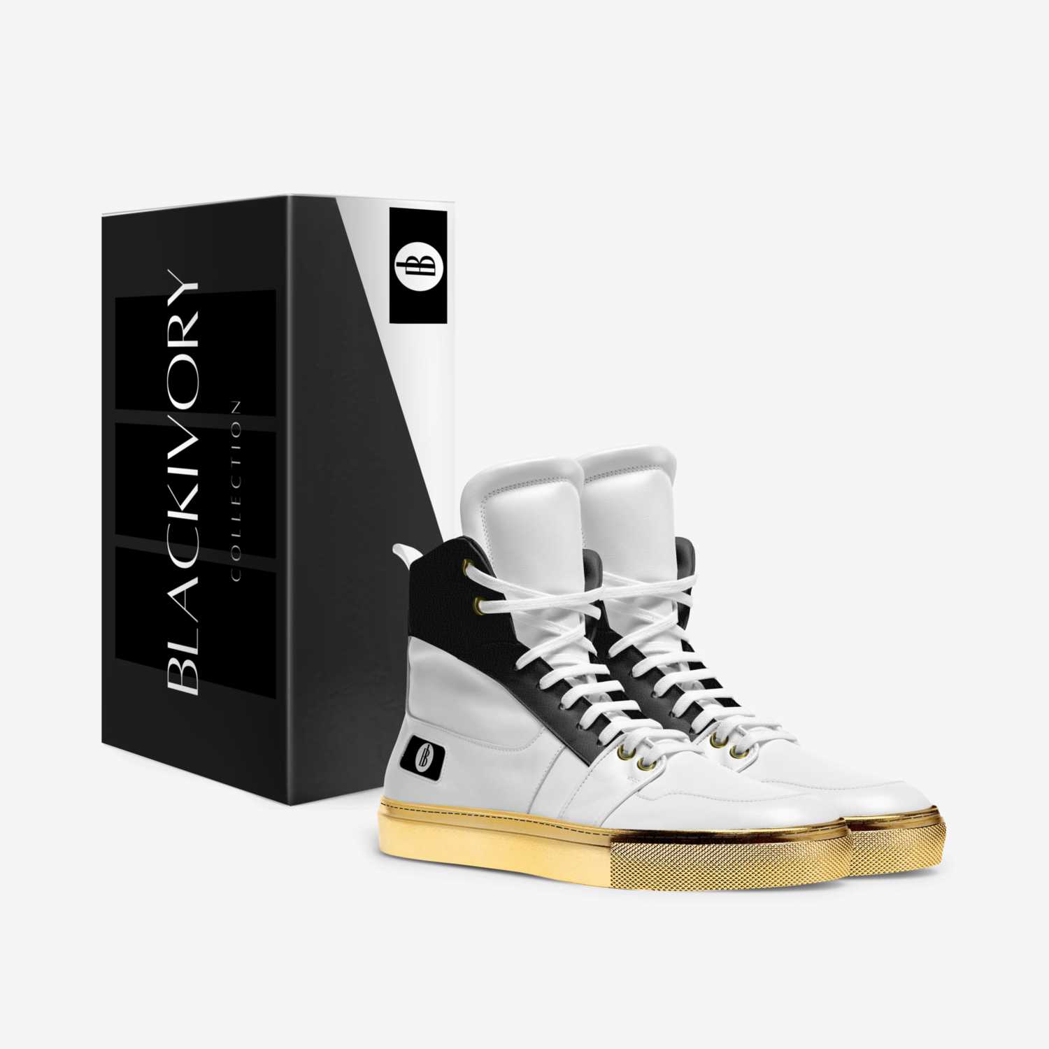 BLACKIVORY custom made in Italy shoes by Niya Hicken | Box view
