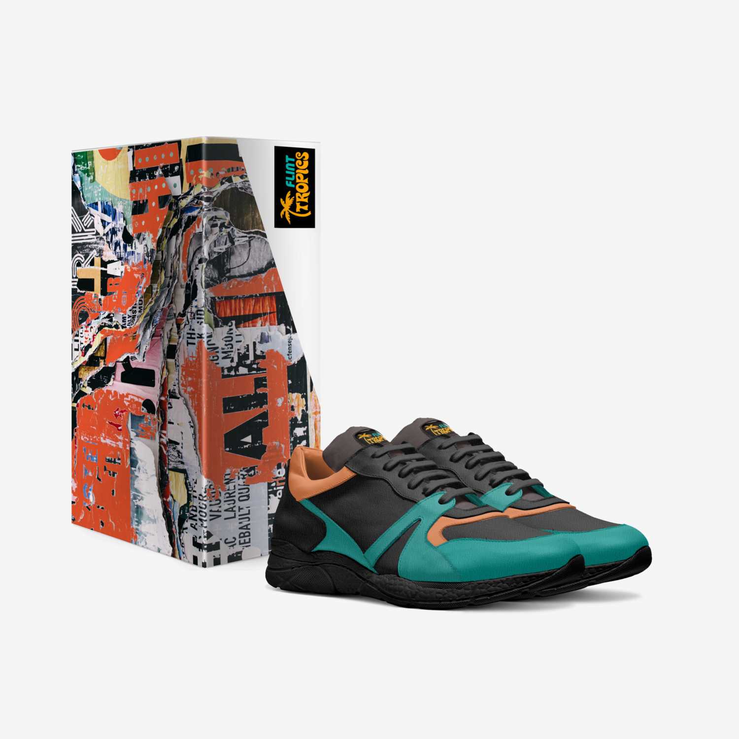 TropicMoon1 custom made in Italy shoes by Mykel D Darrough | Box view