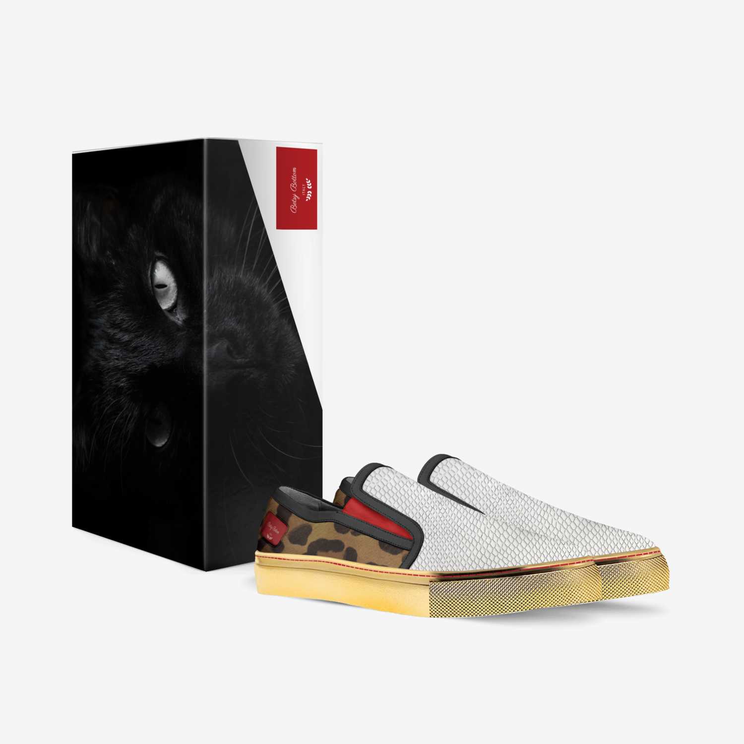 Betsy Bottom I Am custom made in Italy shoes by Travorius Jones | Box view